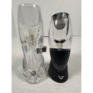 Vinturi Essential Wine Aerator and Spirit Aerator Set with Stands and Filter